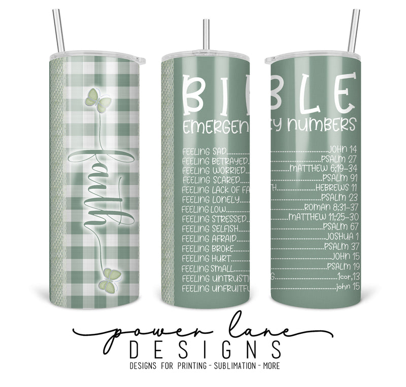 Bible Cheat Sheet 20oz Skinny Tumbler Sublimation Design, Personalize or Print As Is, Instant Digital Sublimation Download