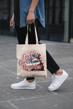 God Bless Meowica Crazy Cat Lady Patriotic 4th of July, Sublimation Design, PNG, Instant Download