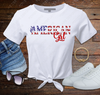 All American Girl- Patriotic - Fourth of July - 4th of July  - Digital Download - Sublimation Design