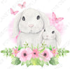 Mothers Day Gift - Easter Bunny - Farmhouse - Bundle of 4 - T-Shirt Design - Digital Download - Sublimation Design -Sublimation PNG Download