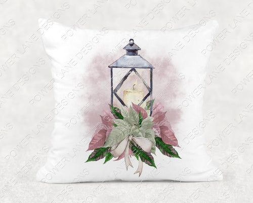 Christmas - Christmas Sublimation Design - Farmhouse - Pink Poinsettias - Lantern - Instant Download - Digital Download - Sublimation Design