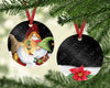 3" Round Ornament Design - Christmas - Round Christmas Ornament - Christmas - 3 Gnomes - Instant Download - Sublimation Design