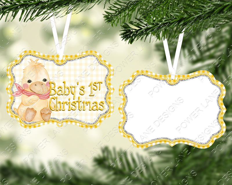 Christmas Sublimation Designs, Baby's First Christmas Ornament, Sublimation Download, 8 PNGs, Sublimation Design, Digital Sublimation Downlo