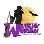 Witchy Woman Witch, Halloween, Fall, Autumn, Sublimation Design, Sublimation, PNG, Instant Digital Sublimation Download