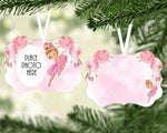 Pretty Ballerina, Dance, Ballet, Benelux Christmas Ornament Sublimation Design, 3 PNG Designs, Instant Digital Download Printable Clipart BL