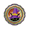 Halloween Kitty Cat Wind Spinner Design, 2 PNGs, Halloween Sublimation Designs, Sublimation, PNG, Instant Digital Sublimation Download