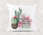 Mother's Day Design - Life Does Not Come With a Manual It Comes With a Mother - Digital Download - Sublimation Design