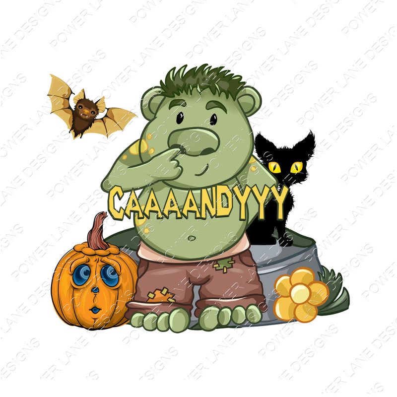 Funny Troll Digging For 'Candy', Halloween Design, Sublimation Designs, Sublimation, PNG, Instant Digital Sublimation Download